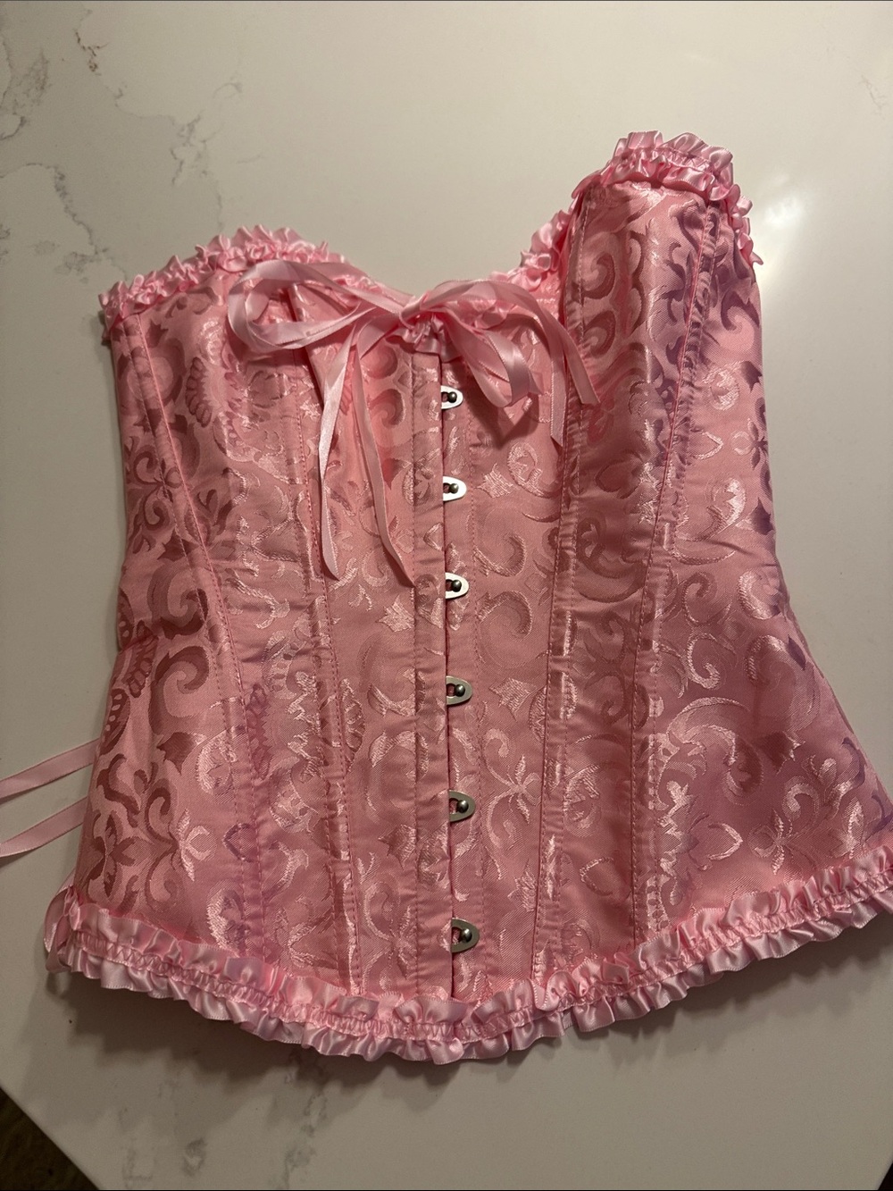 pink corset